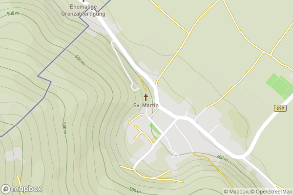 static Mapbox map