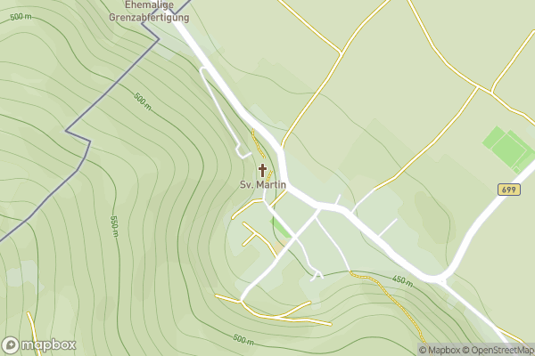 static Mapbox map