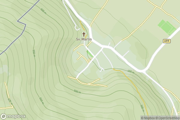 static Mapbox map