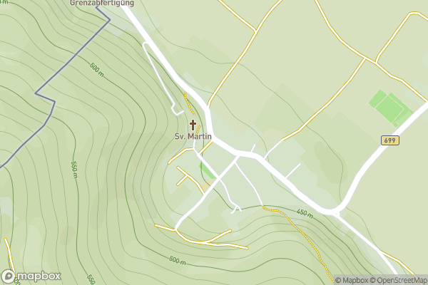 static Mapbox map