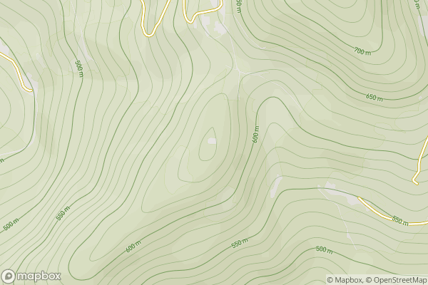 static Mapbox map