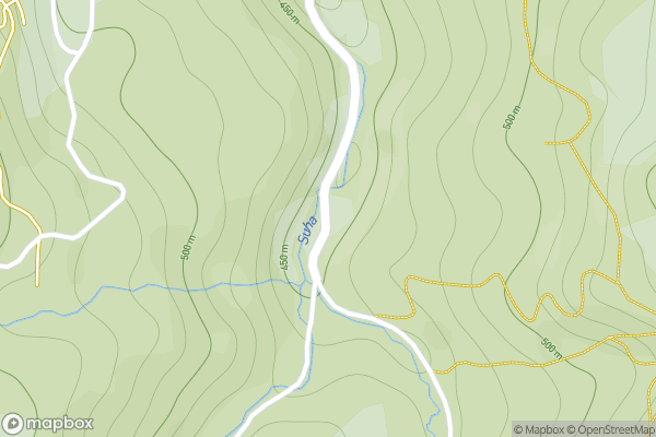 static Mapbox map