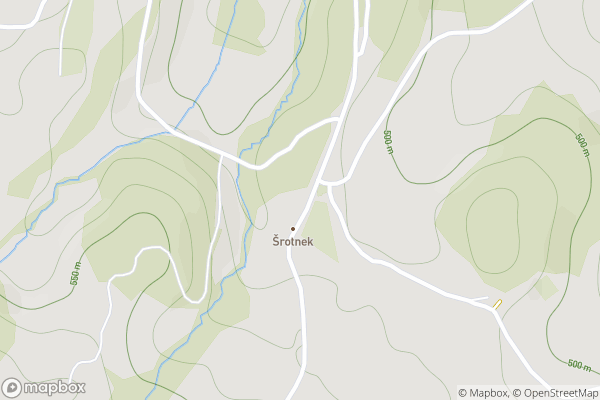 static Mapbox map