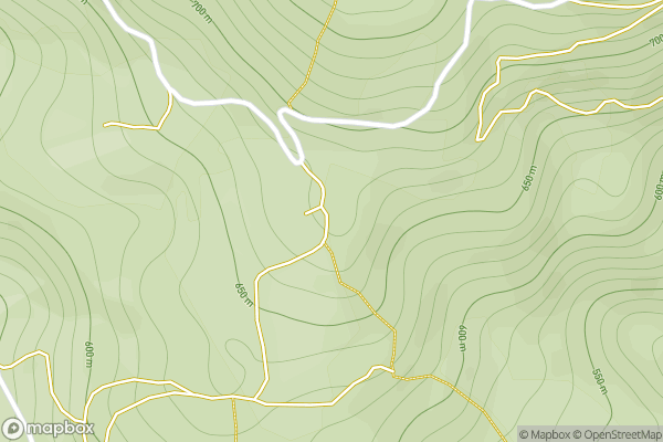 static Mapbox map