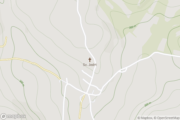 static Mapbox map