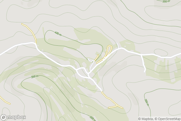 static Mapbox map