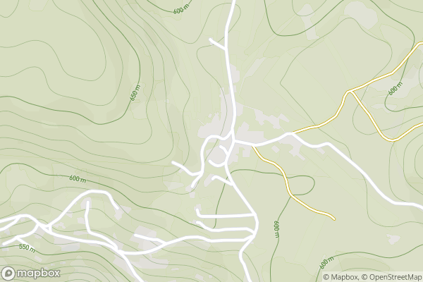 static Mapbox map