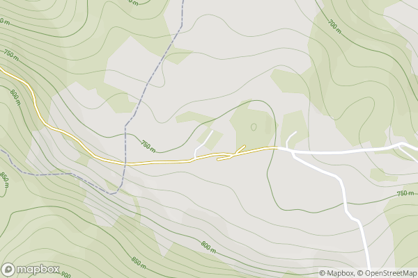 static Mapbox map