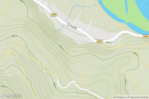static Mapbox map
