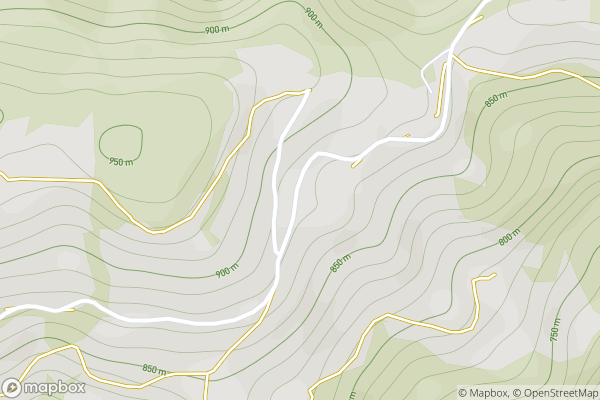 static Mapbox map