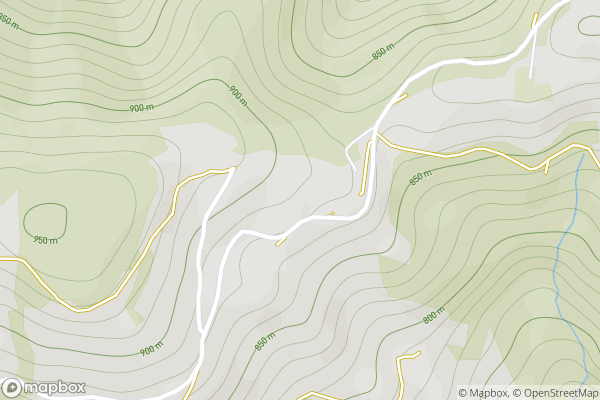 static Mapbox map