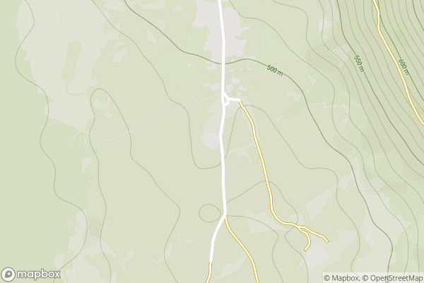 static Mapbox map