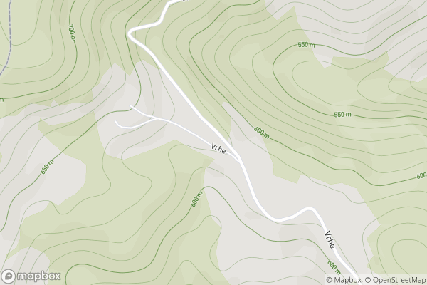 static Mapbox map