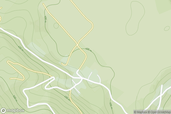 static Mapbox map