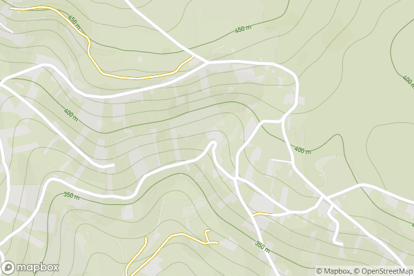 static Mapbox map