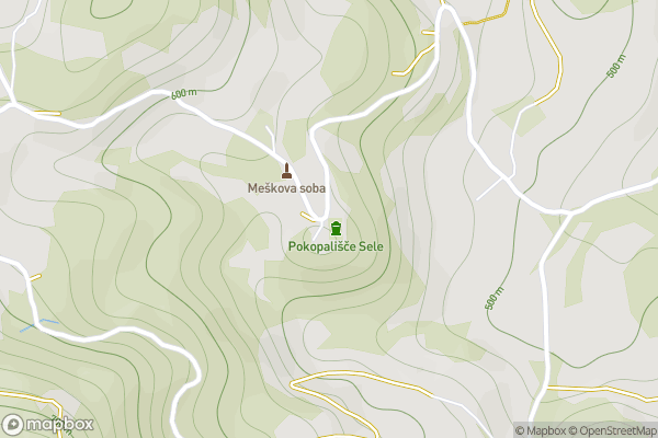 static Mapbox map
