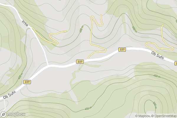 static Mapbox map
