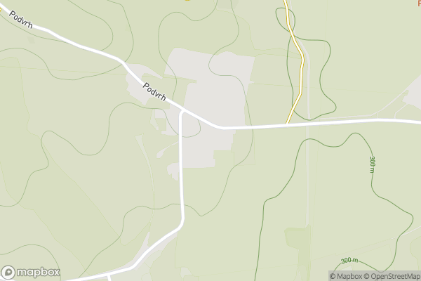 static Mapbox map