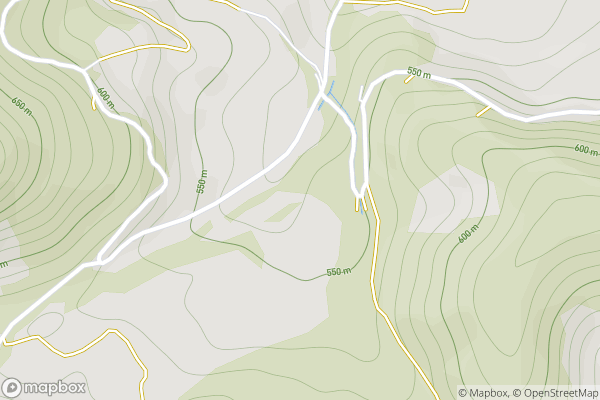 static Mapbox map