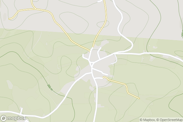 static Mapbox map