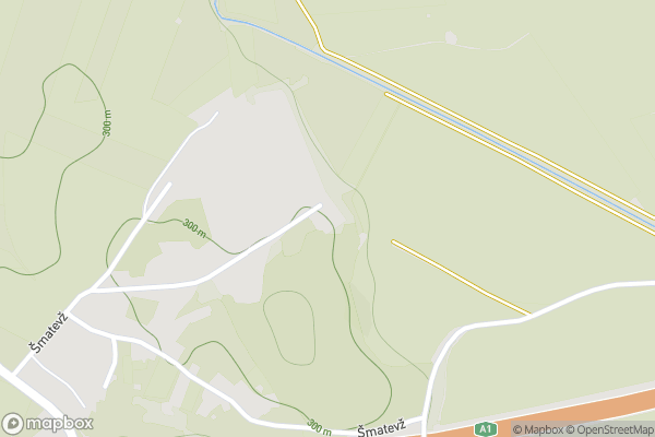 static Mapbox map