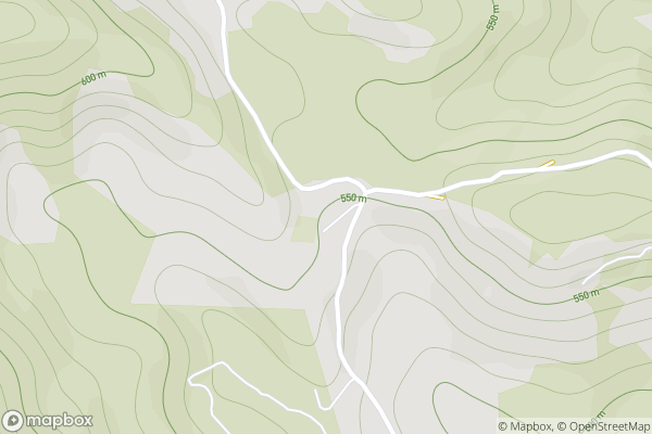 static Mapbox map