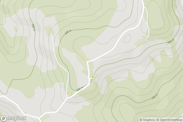 static Mapbox map