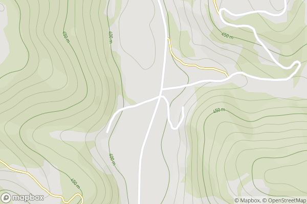 static Mapbox map
