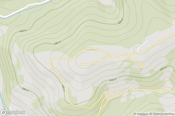 static Mapbox map
