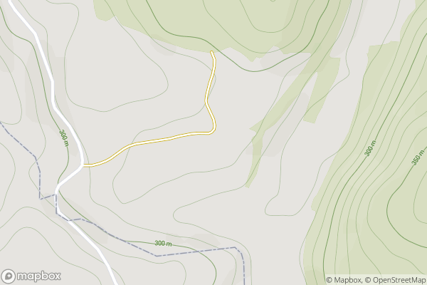 static Mapbox map