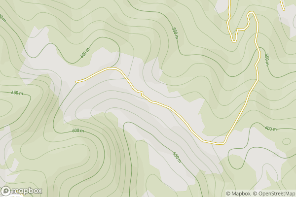 static Mapbox map