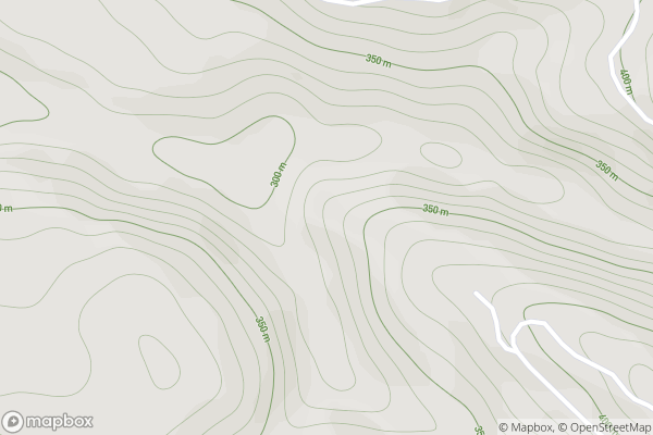 static Mapbox map