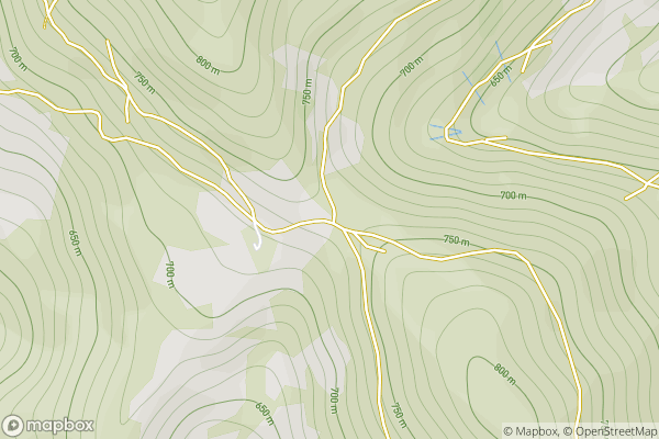 static Mapbox map