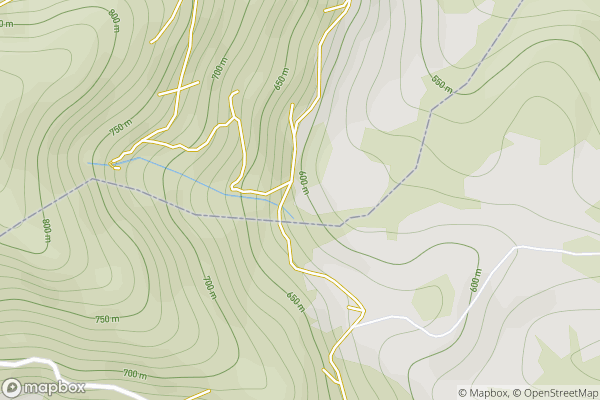 static Mapbox map