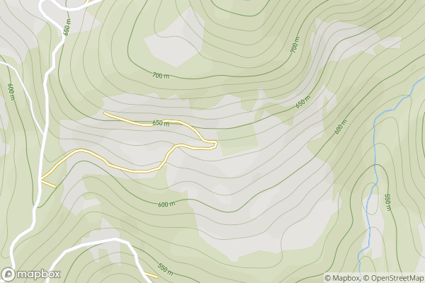 static Mapbox map