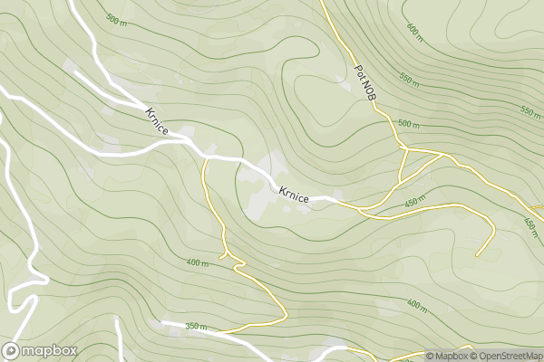 static Mapbox map