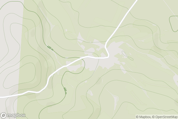static Mapbox map