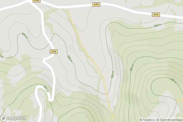 static Mapbox map