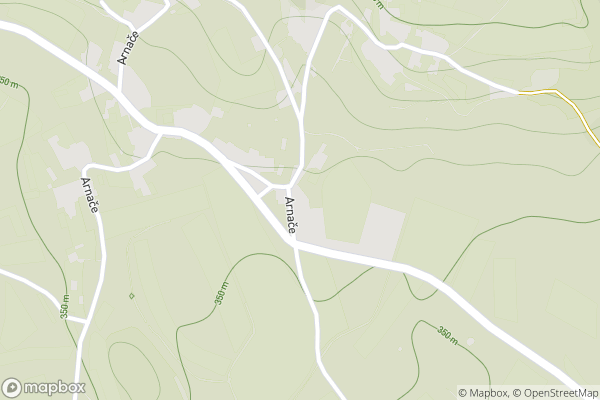 static Mapbox map