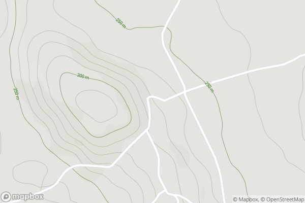 static Mapbox map