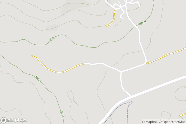 static Mapbox map