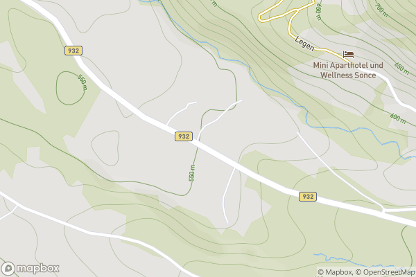 static Mapbox map