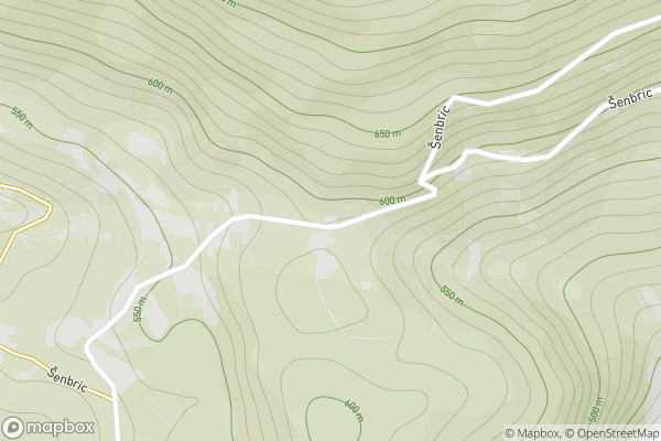 static Mapbox map
