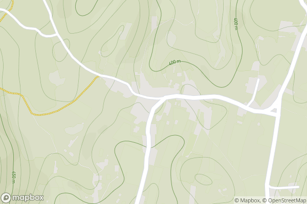 static Mapbox map