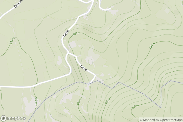 static Mapbox map