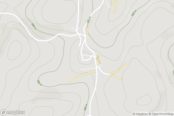 static Mapbox map