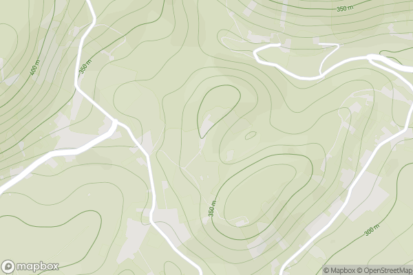 static Mapbox map