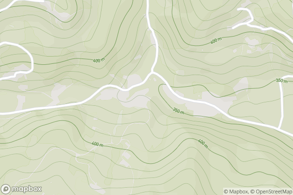 static Mapbox map