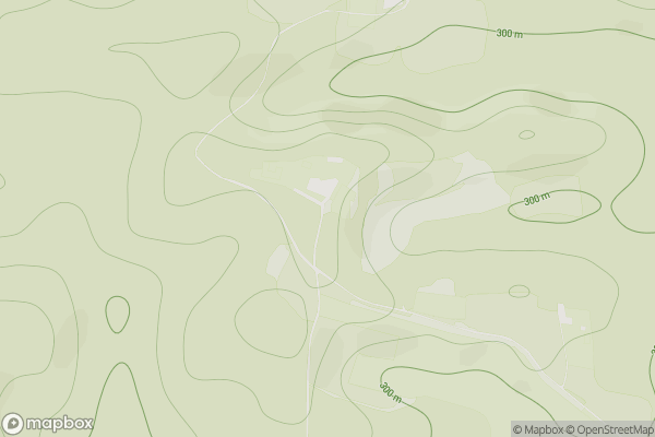 static Mapbox map