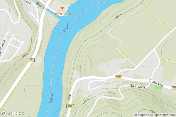 static Mapbox map